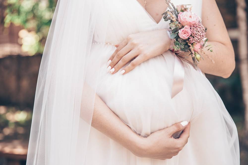 Wedding Dress for Maternity: Clean with Care