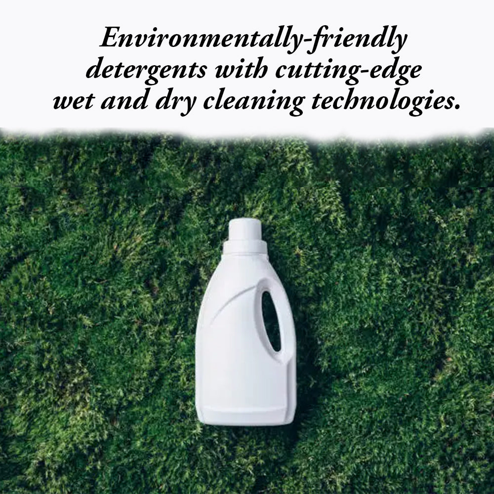 Eco-friendly detergent tackles tough stains with cutting-edge dry &amp; wet cleaning technology.