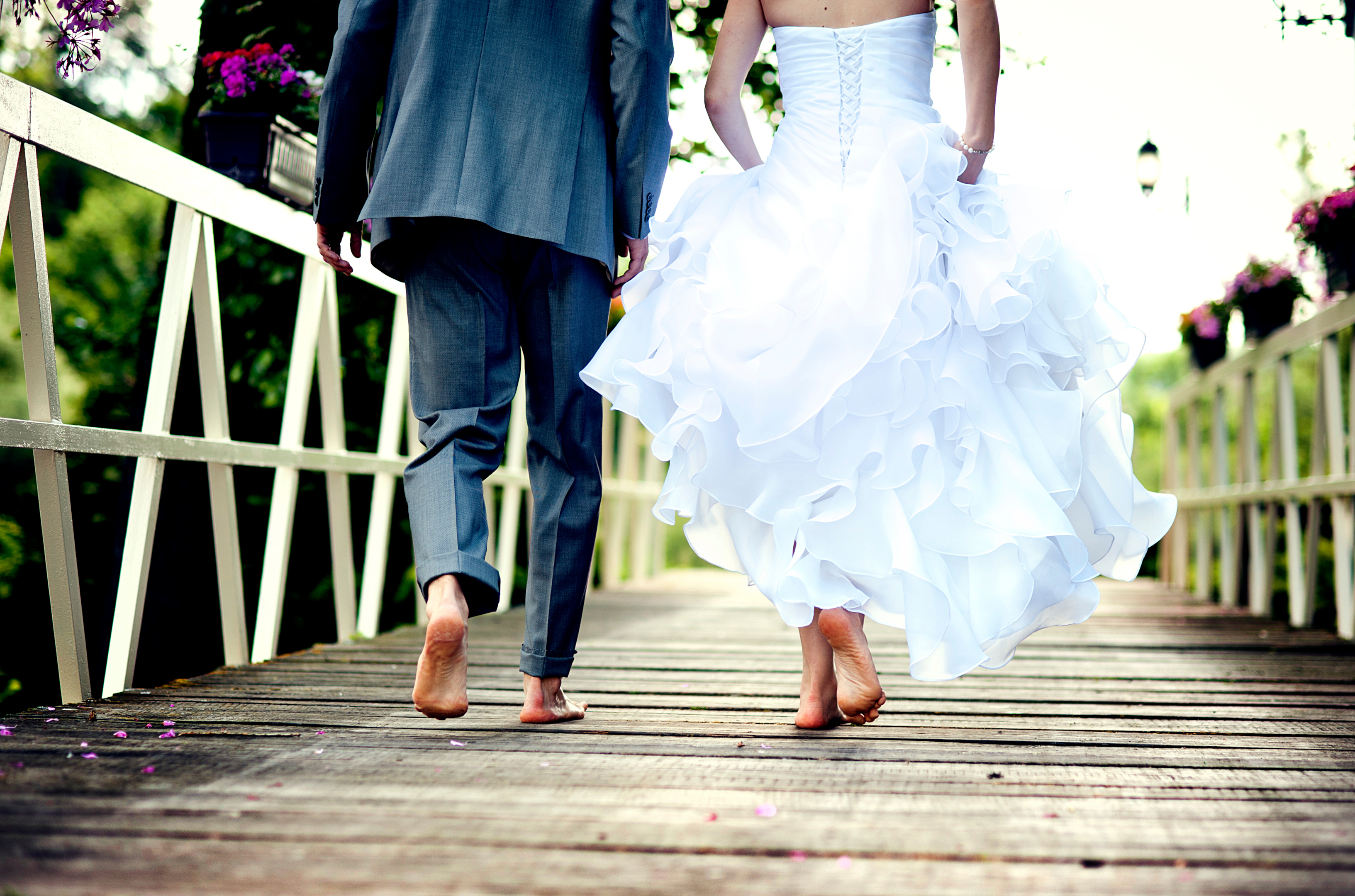 Traditional wedding couple clearance attire