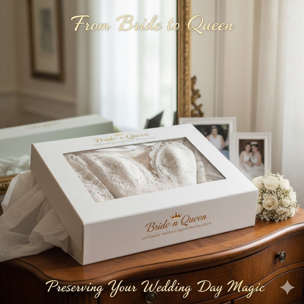 
          
            From Bride to Queen: The Art of Preserving Your Wedding Day Magic
          
        