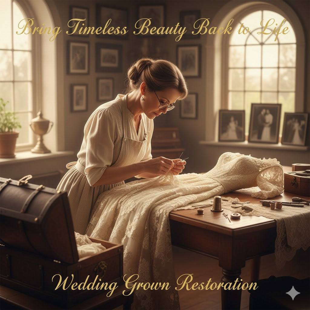 How to Restore an Old or Vintage Wedding Dress: Bring Timeless Beauty Back to Life