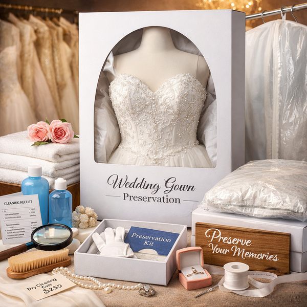 The Real Science Behind Wedding Dress Preservation: Costs, Boxes, Clea ...