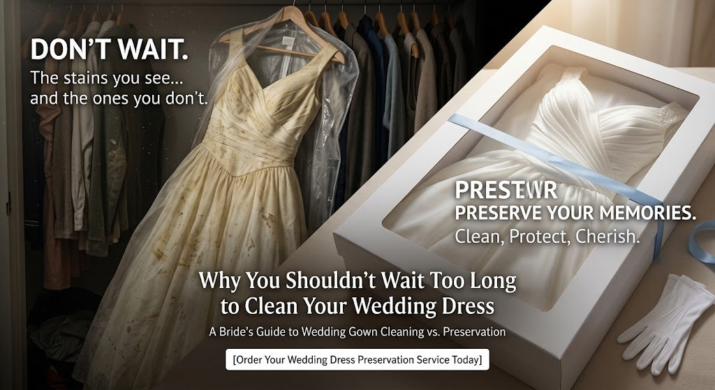 How Much Does It Cost to Dry Clean and Preserve a Wedding Dress? A Complete Guide to Wedding Dress Cleaning, Restoration &amp; Storage