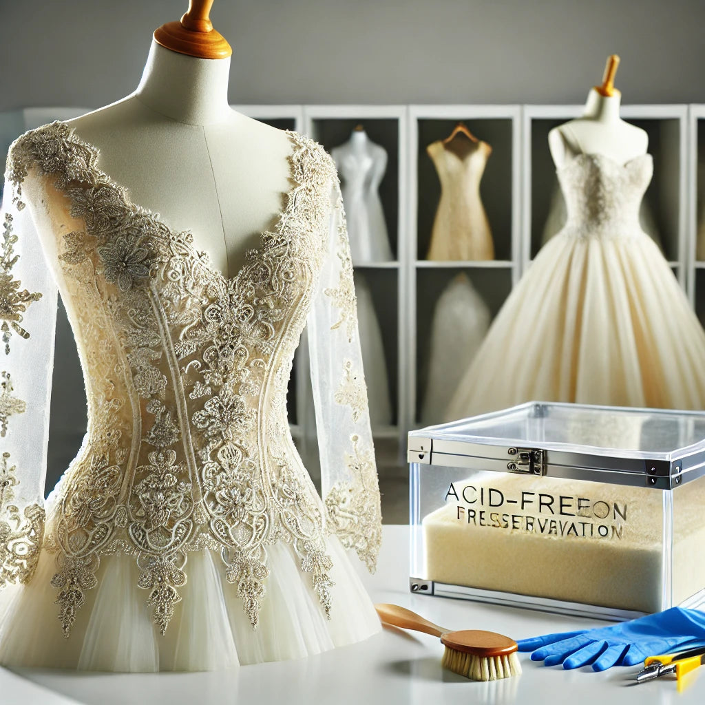 
          
            Revive and Preserve: Restoring Your Heavily Stained Wedding Dress
          
        