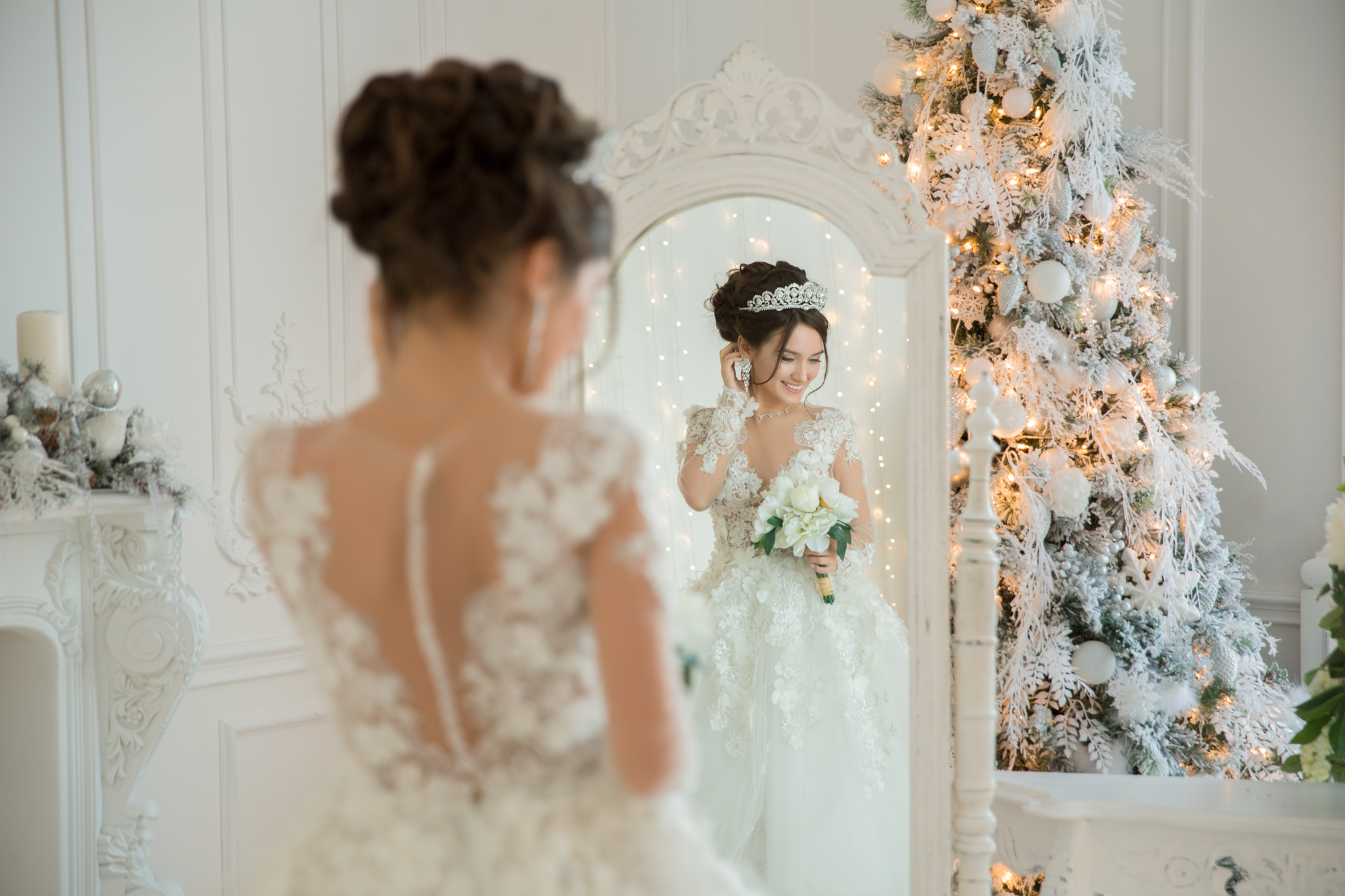 Christmas 2025 wedding dress