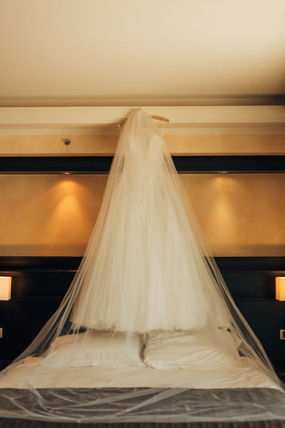 
          
            How Soon Should You Get Your Wedding Dress Cleaned After the Big Day?
          
        